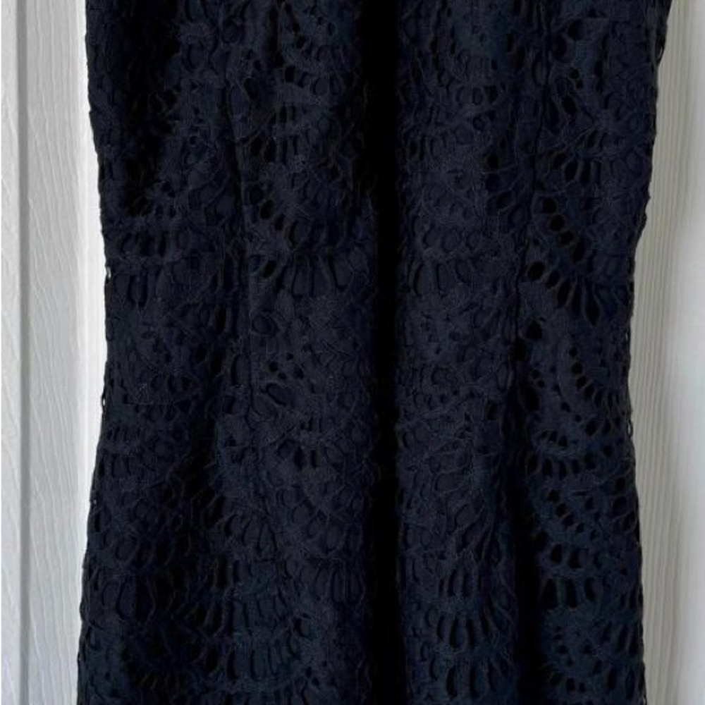 Lilly Pulitzer Black Lace Dress